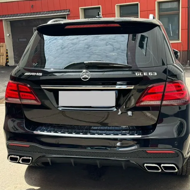 Диффузор с насадками 6.3 AMG Mercedes GLE w166