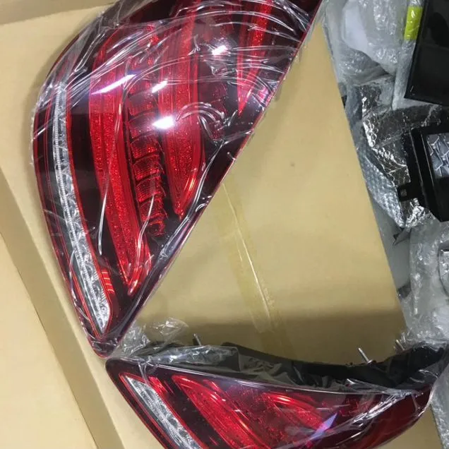 Рестайлинговые фонари на Mercedes S-klass W 222