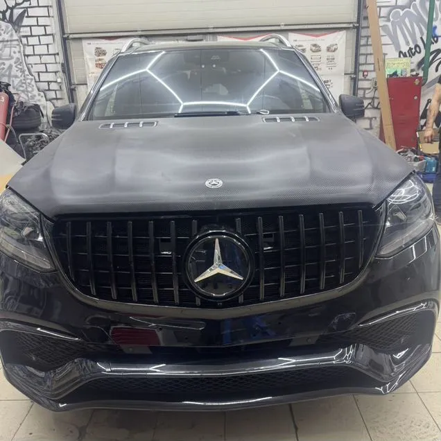 Передний бампер Мерседес GLS X166 AMG 6.3