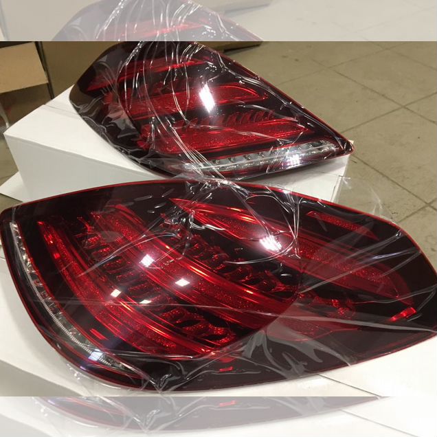 Задние фонари на Mercedes S-klass W 222