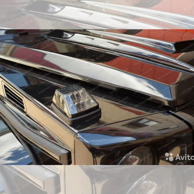 Поворотники Mercedes G-klass W463 диодные серые