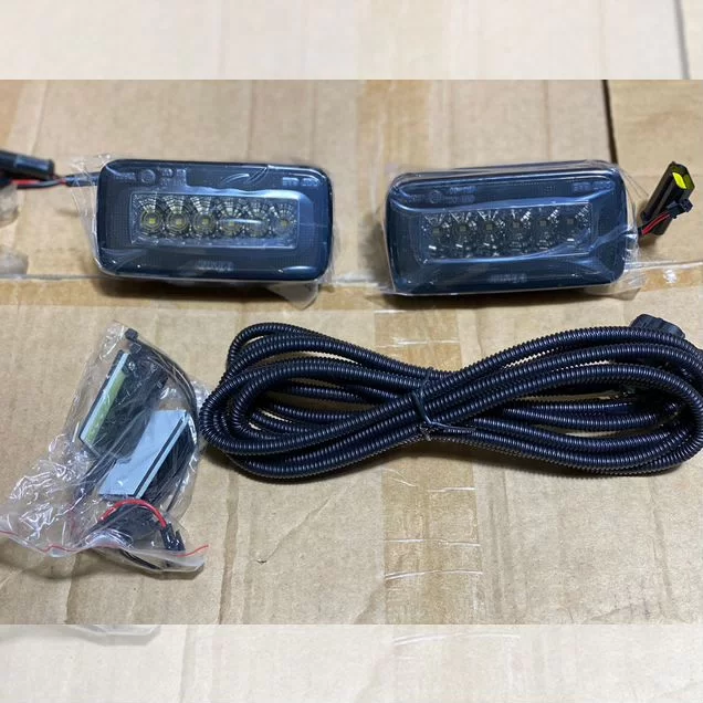 Противотуманки black светодиодные Mercedes g 463