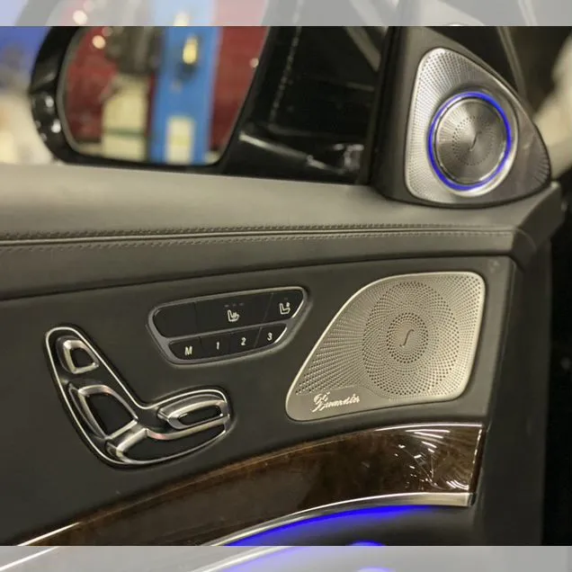 Burmester Mercedes S-Class W222 рестайлинг пищалки
