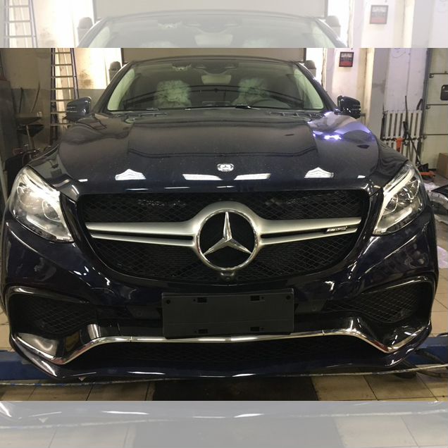 Бампера amg 63 на гле купе C292