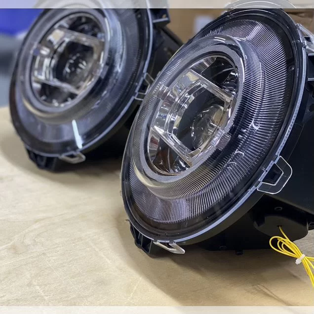 LED оптика на Гелентваген w-463 Blak