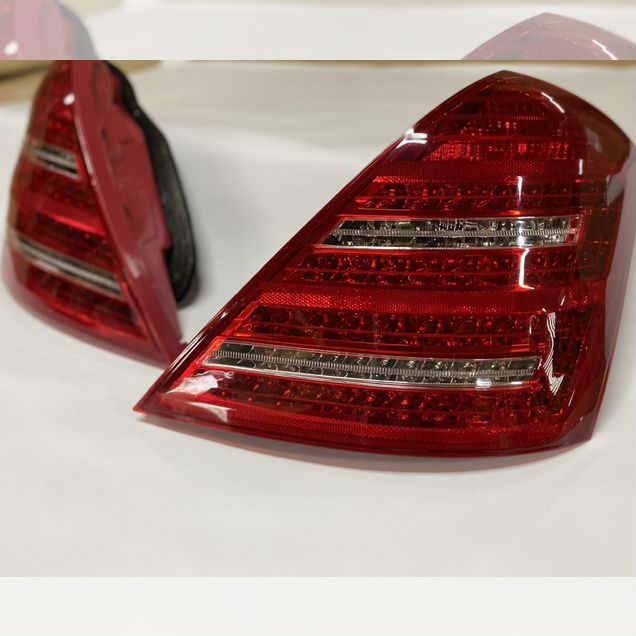 Рестайлинговые фонари Mercedes S 221
