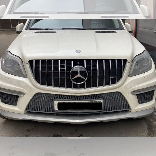 Решетка Panamerica хром Mercedes GL X166