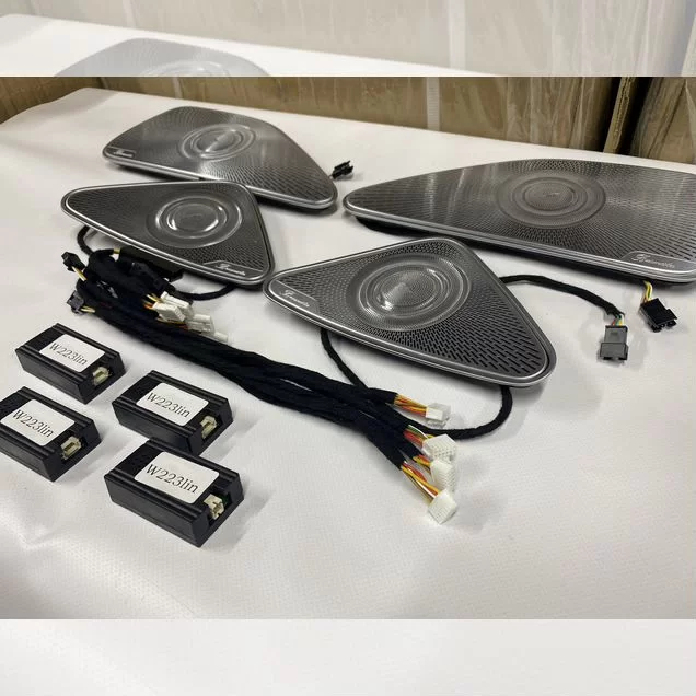 Накладки дверей Burmester mercedes S W 223