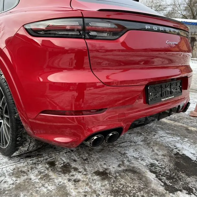 Насадки на трубы Porsche Cayenne Coupe E3