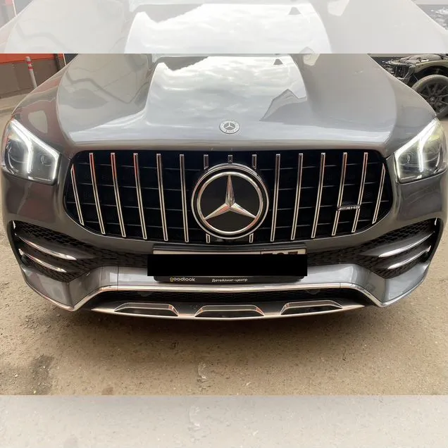 Хромированная облицовка радиатора gt GLE w167