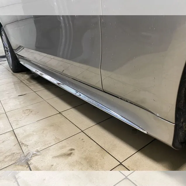 Накладки на пороги AMG mercedes S class W223