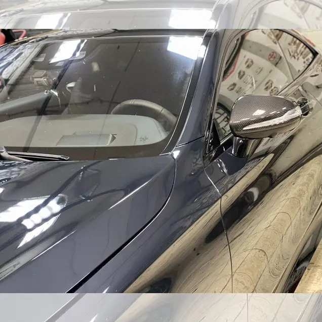 Карбоновые крышки зеркал Mercedes s class Coupe C2