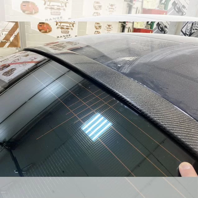 Спойлер стекла карбон mercedes S Coupe c 217