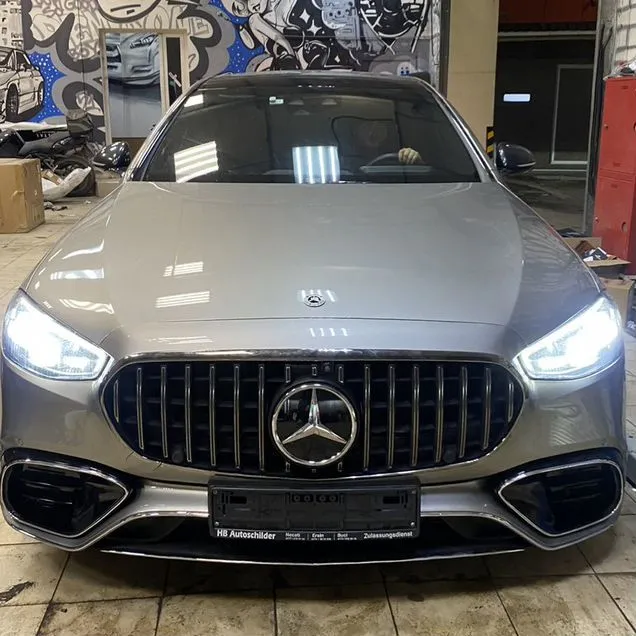 Mercedes S class W223 обвес AMG 6.3 с AMG пакетом