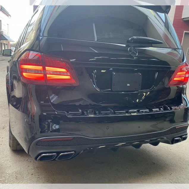 Задний бампер AMG 6.3 Mercedes GLS X166