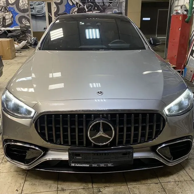 Обвес AMG 6.3 Mercedes S class W 223 на хроме