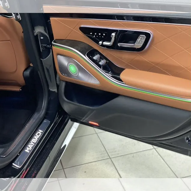 Накладки на пороги Maybach Mercedes S класс w 223