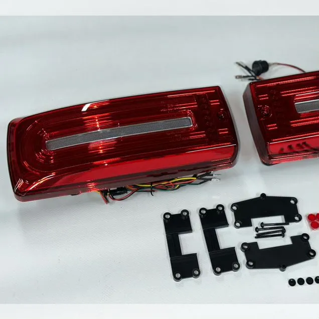 Фонари задние TOP Red G class W 463