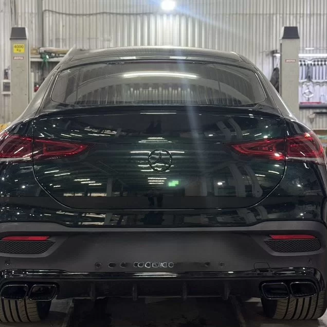 Диффузор amg 63 mercedes Gle coupe C167 черный