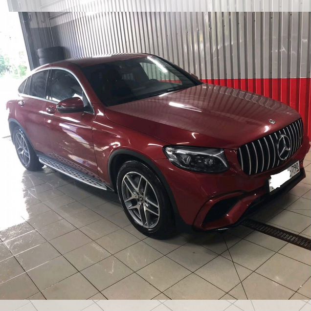 Передний бампер GLC X 253 AMG 63 до рест
