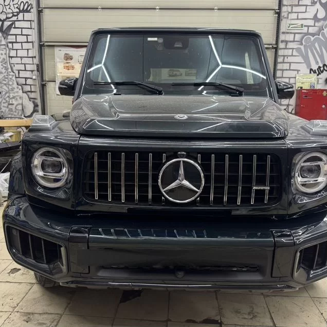 Передний бампер G 63 рест Mercedes G W463/W465