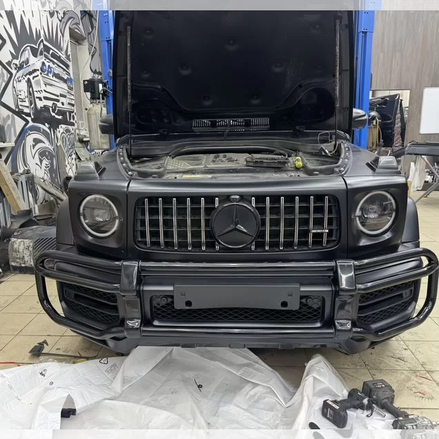 Кенгурятник на mercedes g-класс W 463
