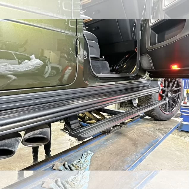 Выдвижные пороги mercedes g-класс W464