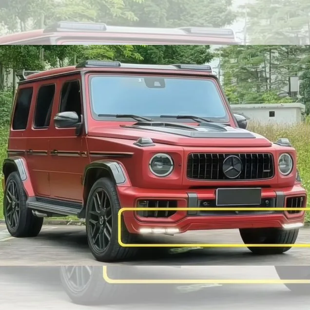 Накладка brabus на передний бампер Mercedes G 465