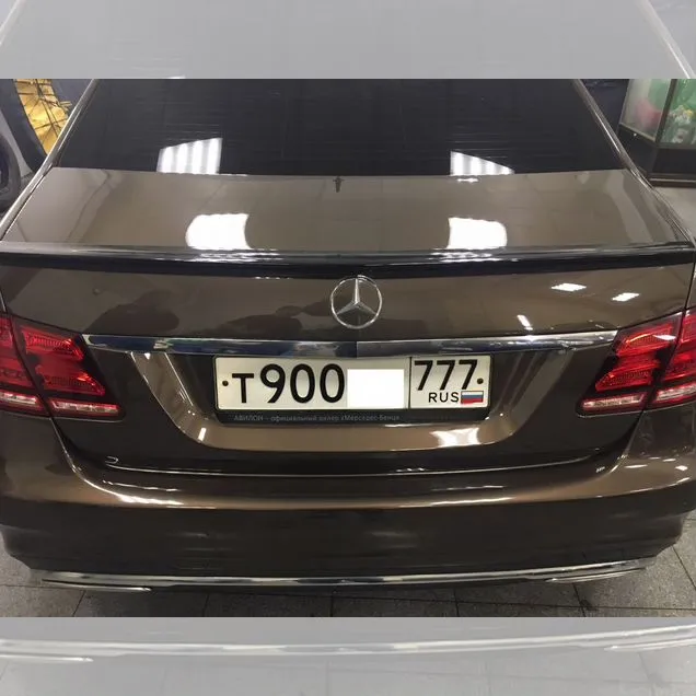 Спойлер Mercedes Bens E Klass w-212 черный